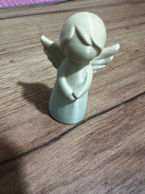 Anjinho de Natal impresso em 3D
