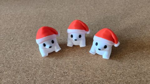 Ursinho polar impresso em 3D